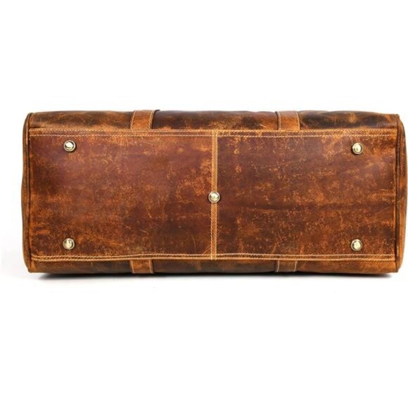Leather Duffel Bag for Men & Women - Picture 5 of 8